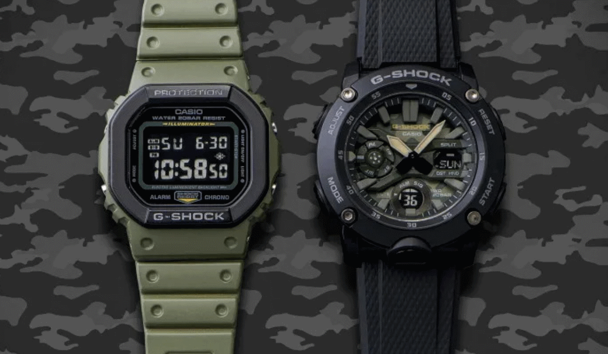 G Shock apresenta linha de relógios estilo militar